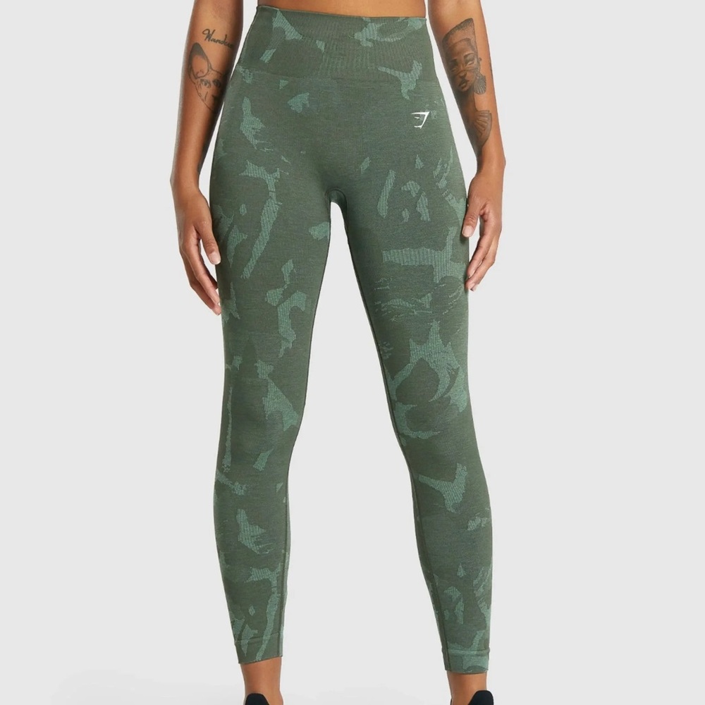 Gymshark Camo Adapt Seamless Leggings